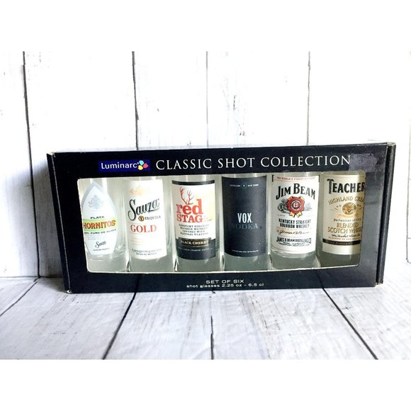 Luminarc Classic Shot Collection Set of 6 Shot Gla - Picture 6 of 6